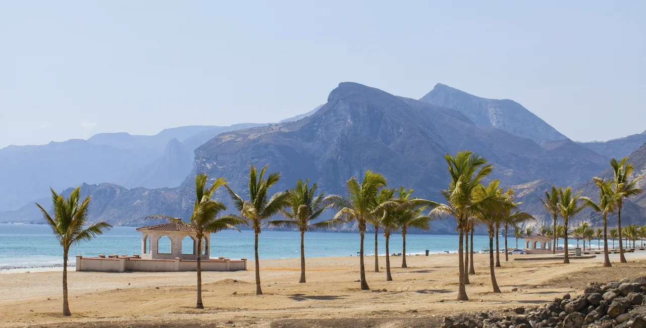 Beach in Oman. Photo via iStock/fotomem.