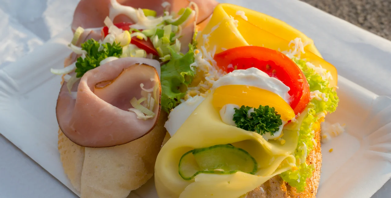 Illustrative image of traditional Czech open-faced sandwich / iStock