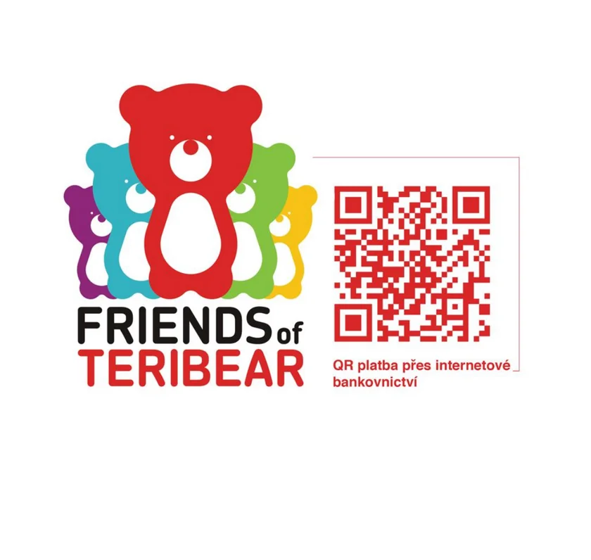 You can also donate money to TERIBEAR via this QR code